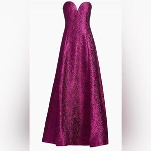 Elegant Pink Strapless Dress